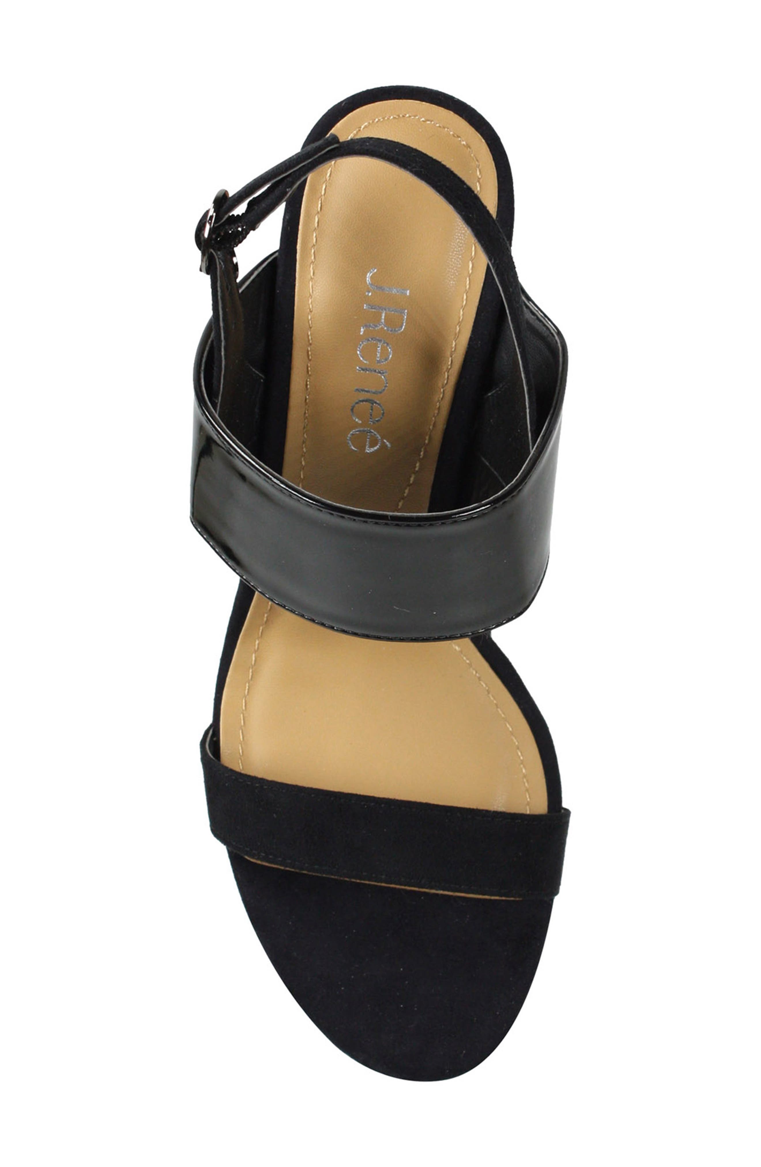 J. Reneé Emberley Block Heel Sandal, Alternate, color, 
