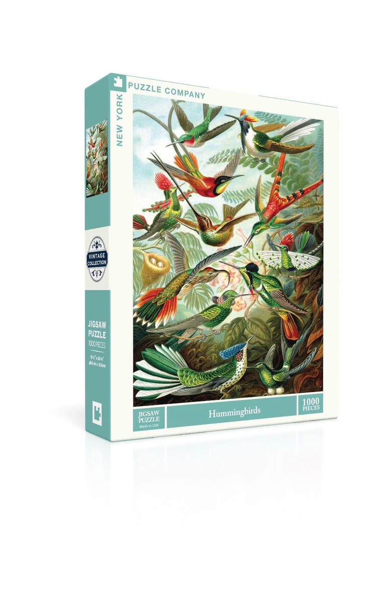 NEW YORK PUZZLE COMPANY Hummingbirds 1000 Piece Puzzle, Alternate, color, NO COLOR