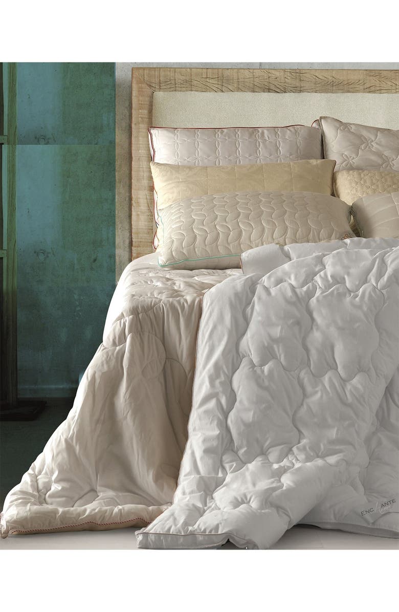 DePera Luxury 100% Cotton Medium Density King Size Pillow - White, Alternate, color,