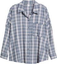 BP. Plaid Long Sleeve Flannel Shirt