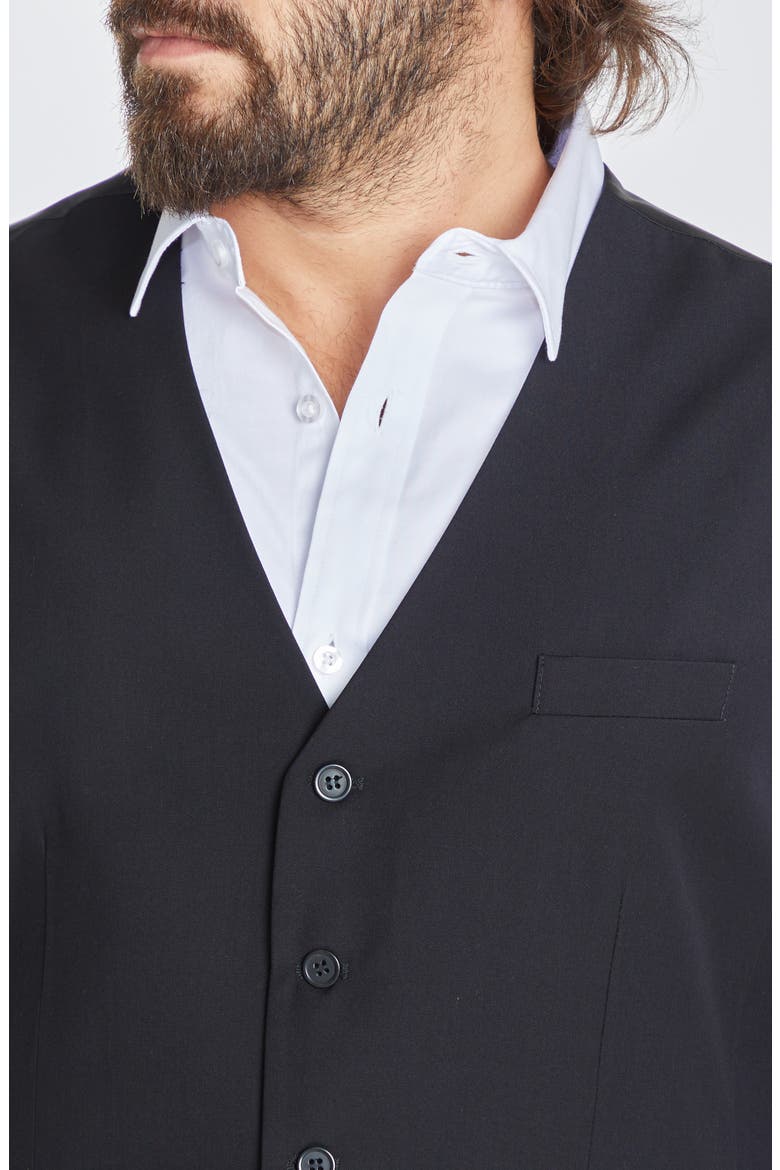 Ramond Waistcoat, Alternate, color, NAVY