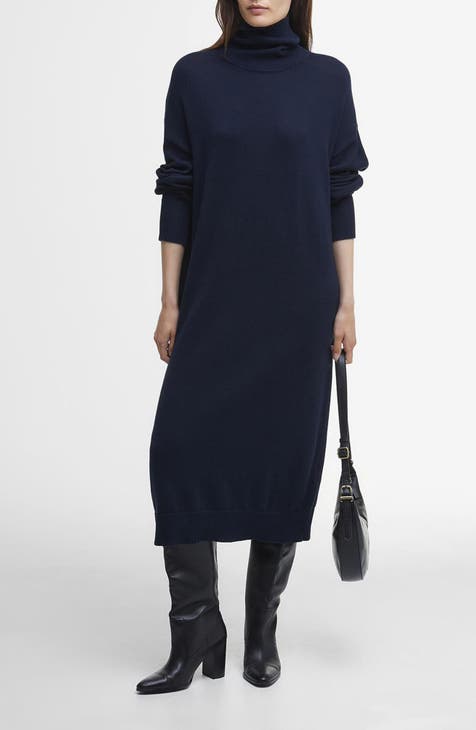 Blair Sweater Dress Navy