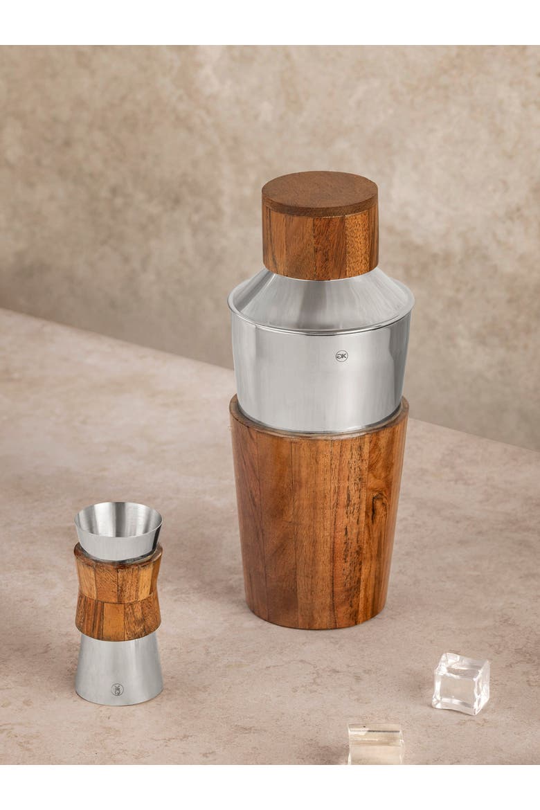 Chicago Cocktail Set, Main, color, Brown & Silver