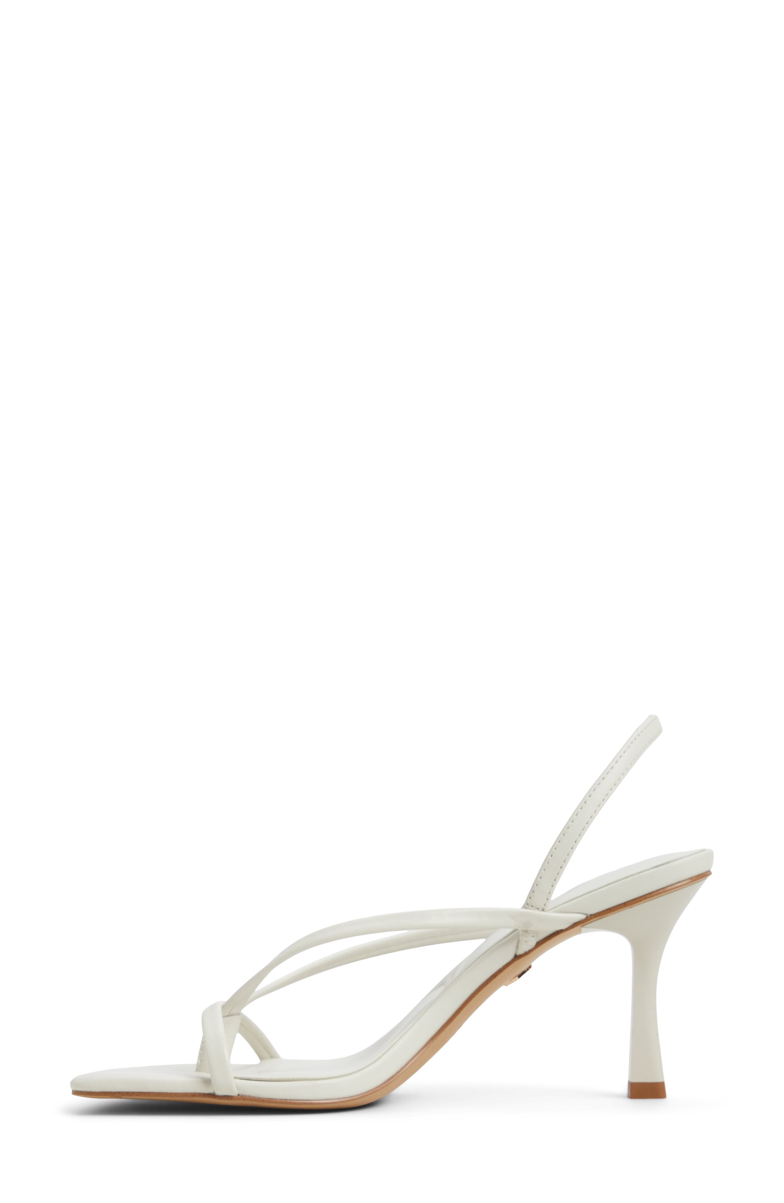 ALDO Riva Slingback Sandal, Alternate, color, White/ Bone