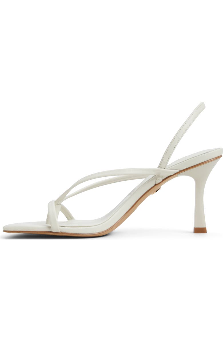 ALDO Riva Slingback Sandal, Alternate, color, White/ Bone