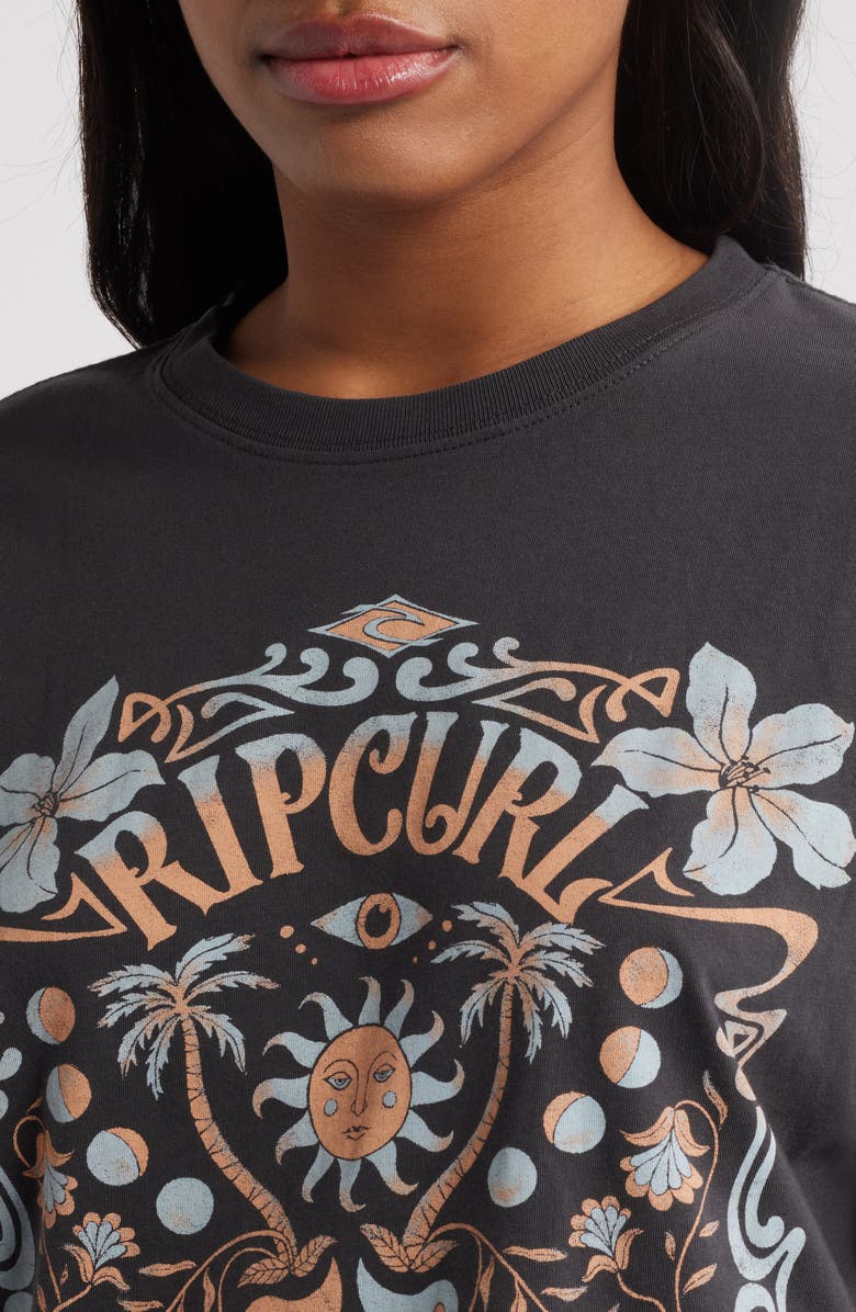 Rip Curl Utopian Dreams Logo Cotton Graphic T-Shirt, Alternate, color, 