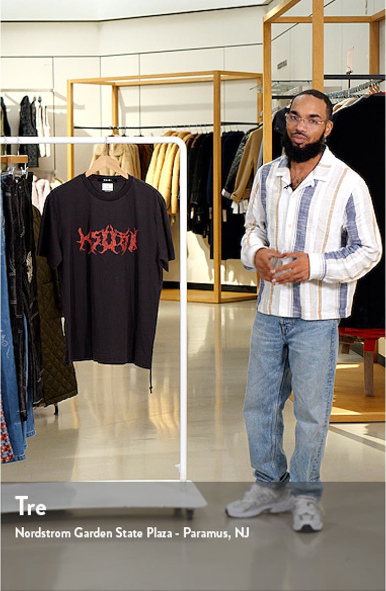 Sabbath Kash Faded Graphic T-Shirt, sales video thumbnail