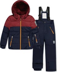 Deux par Deux Play Jacket & Pants Fleece Neckwarmer Two Piece Snowsuit