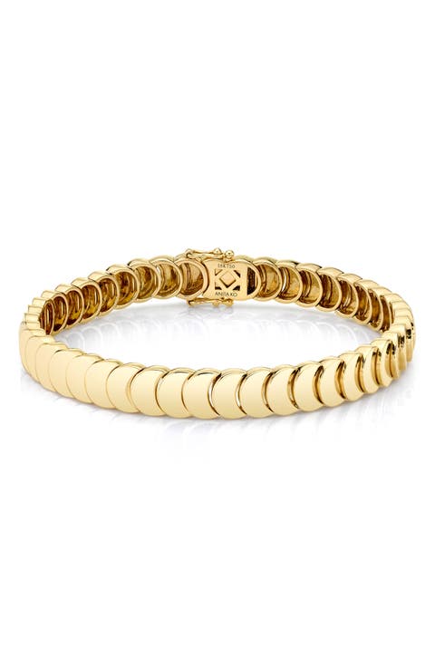 Luna 18K Gold Bracelet