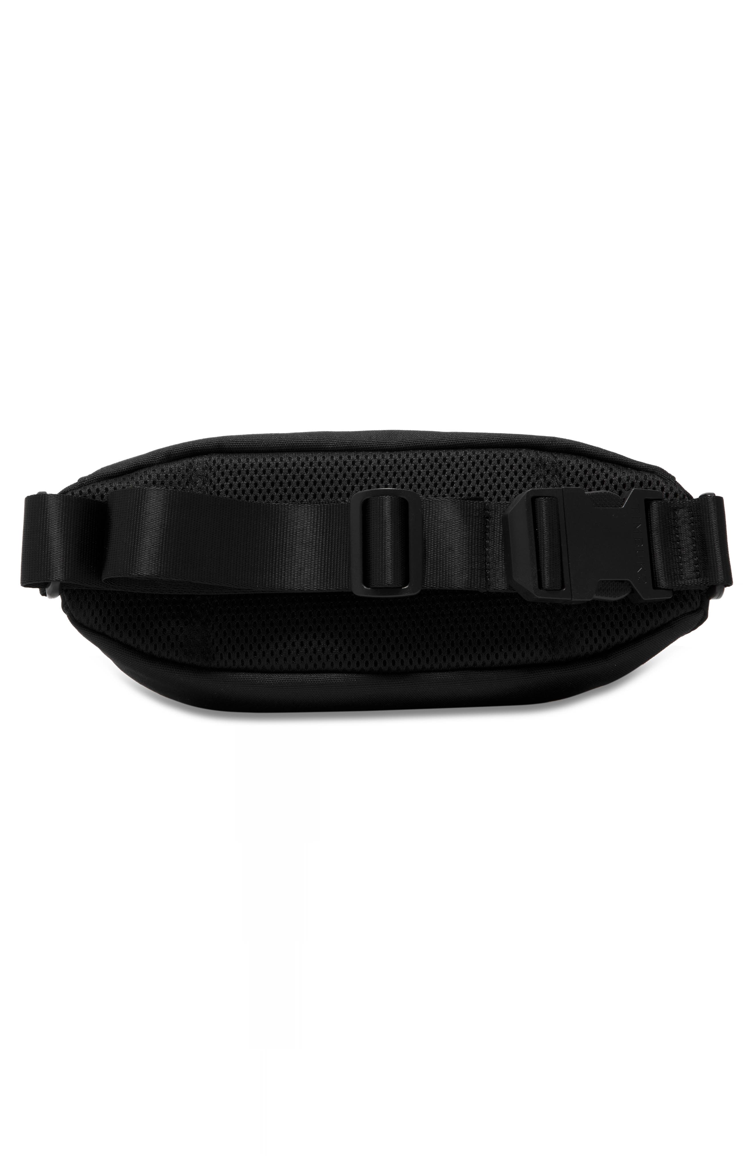 Slacker Belt Bag, Alternate, color, ECO BLACK