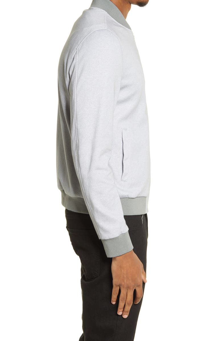 Bugatchi Cotton Bomber Jacket, Alternate, color, 