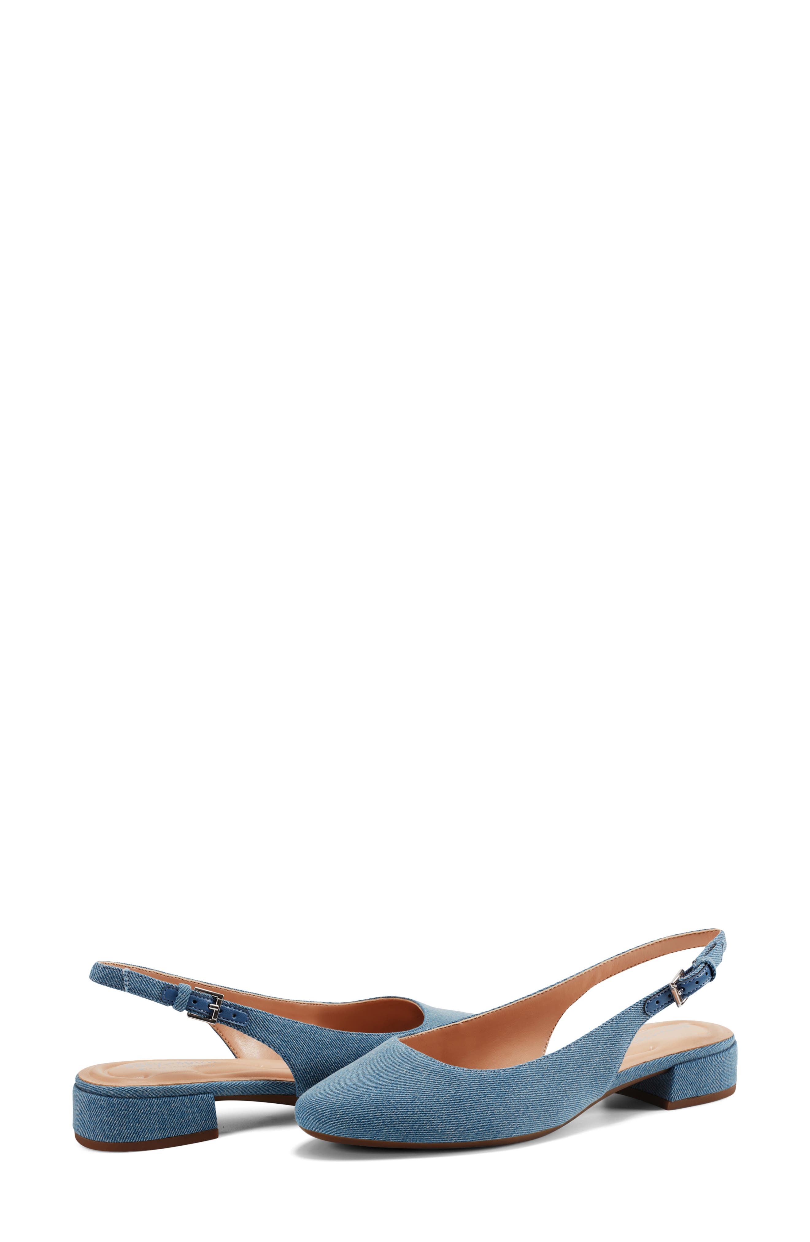 Easy Spirit Cassius Slingback Pump, Alternate, color, Medium Blue