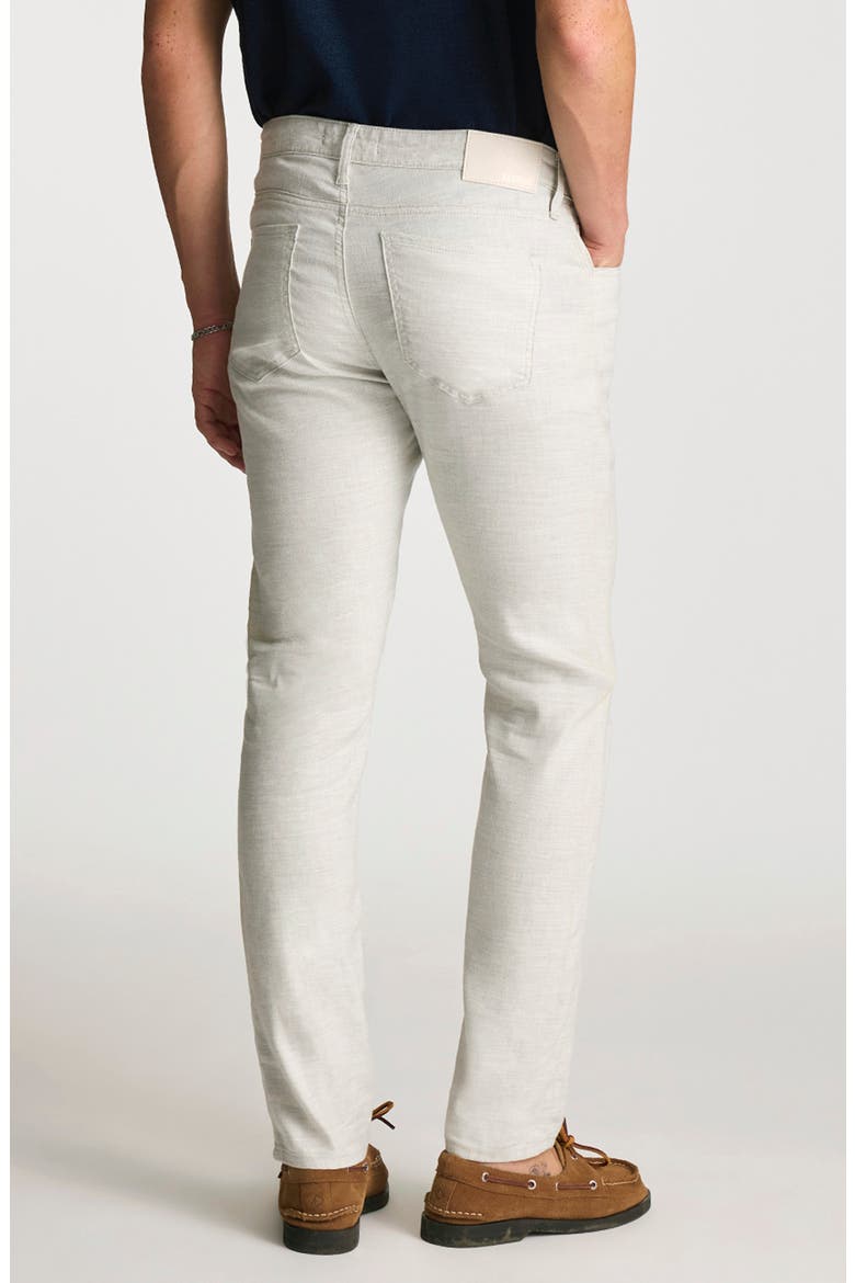 Marcus Slim Straight Leg Twill Pants, Alternate, color, NUDE LINEN