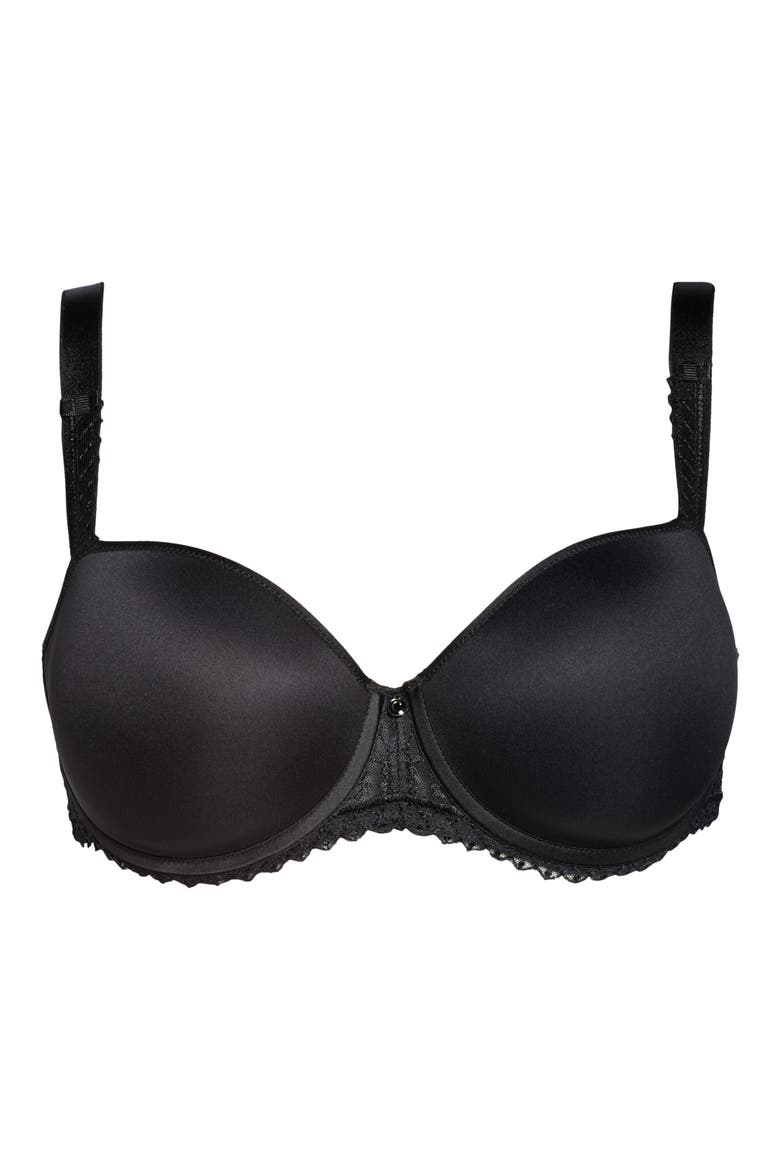 Every Curve Demi Underwire Bra, Alternate, color, BLACK
