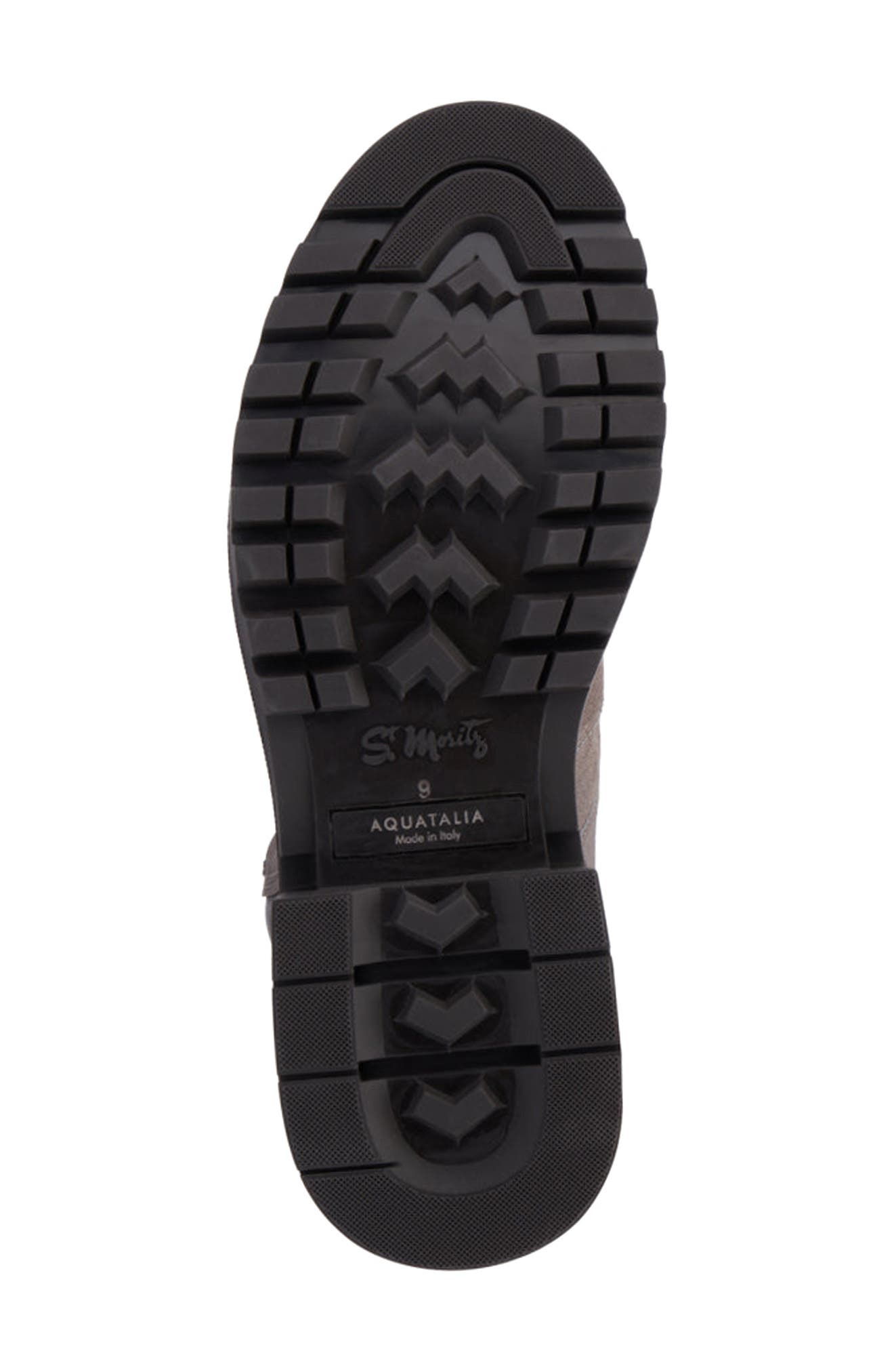 Aquatalia Edwin Weatherproof Lace-Up Boot, Alternate, color, Grey/Dark Brown