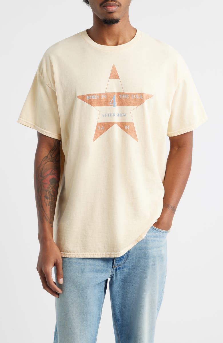 Merch Traffic Yellow BSP Cotton Graphic T-Shirt, Main, color, Yellow