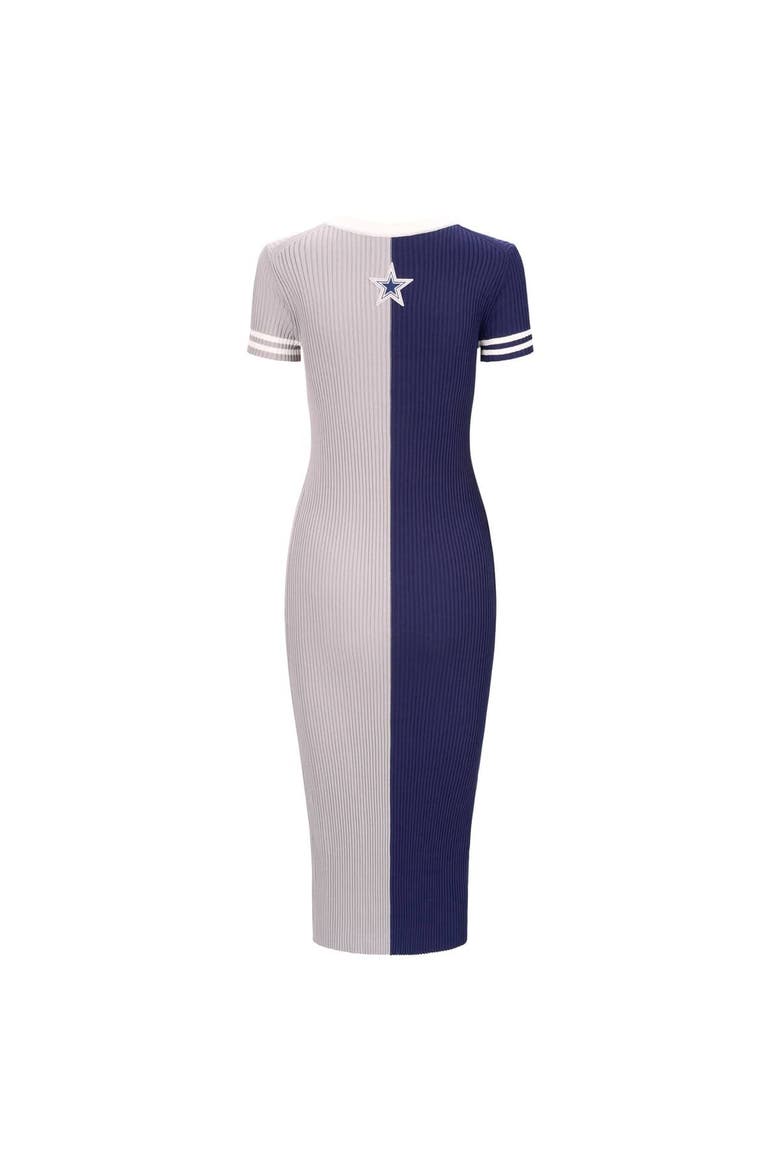 Women's STAUD  Navy/Silver Dallas Cowboys Colleen Dress, Alternate, color, Navy