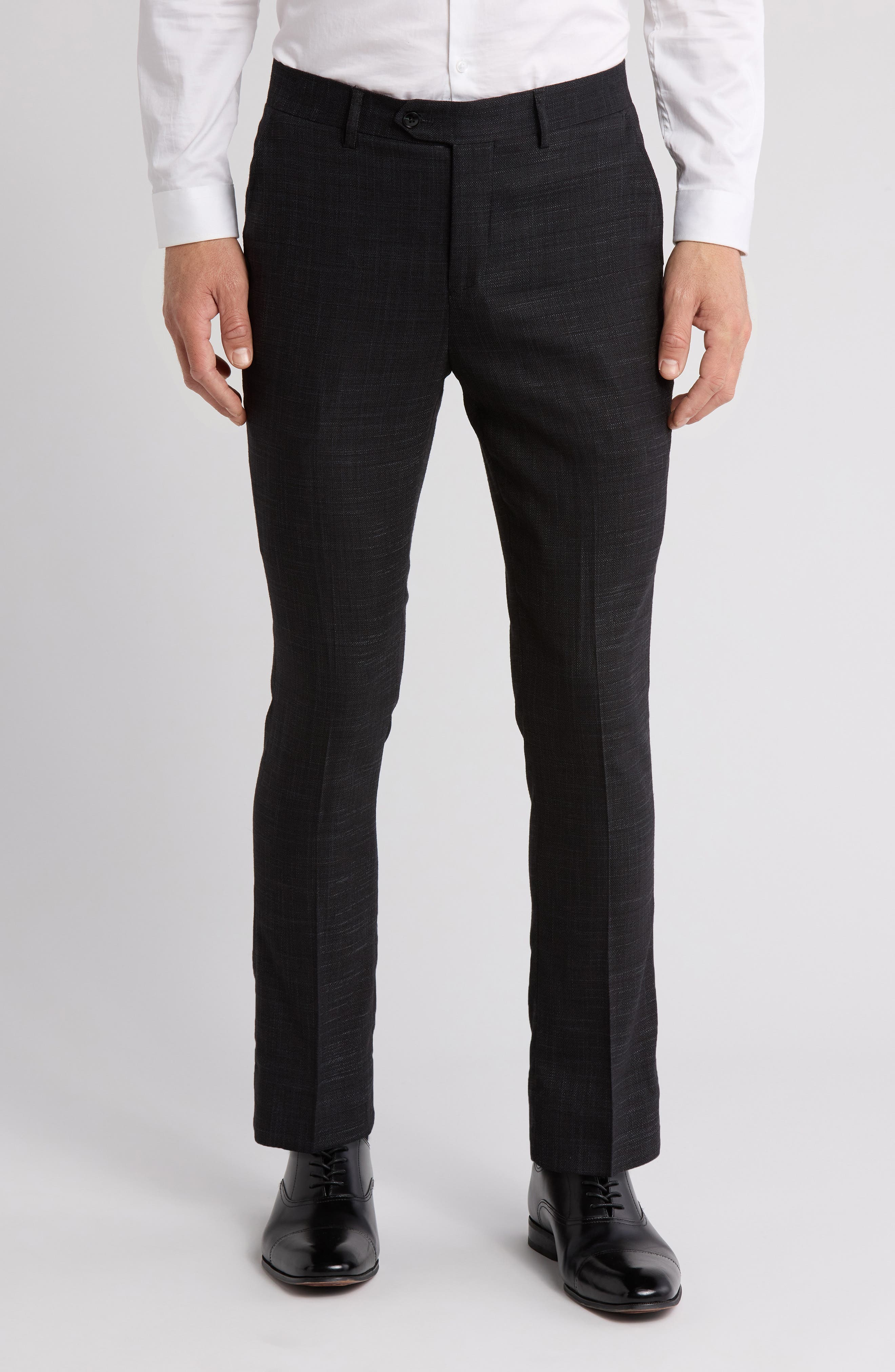 Tahari Plaid Slim Fit Dress Pants