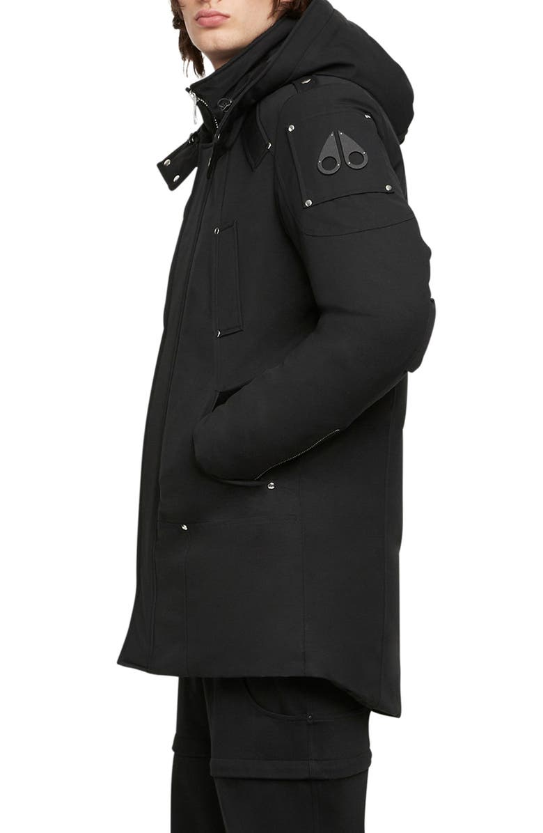 Moose Knuckles Saint Ulric Fleece Lined Down Parka, Alternate, color, 