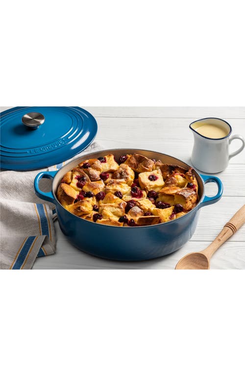 Le Creuset Traditional 4.5-quart Enamel Cast Iron Oval Dutch Oven In Blue