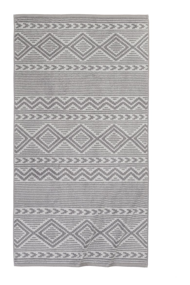 Ganado Stripe 6-Piece Towel Set, Alternate, color, GLACIER