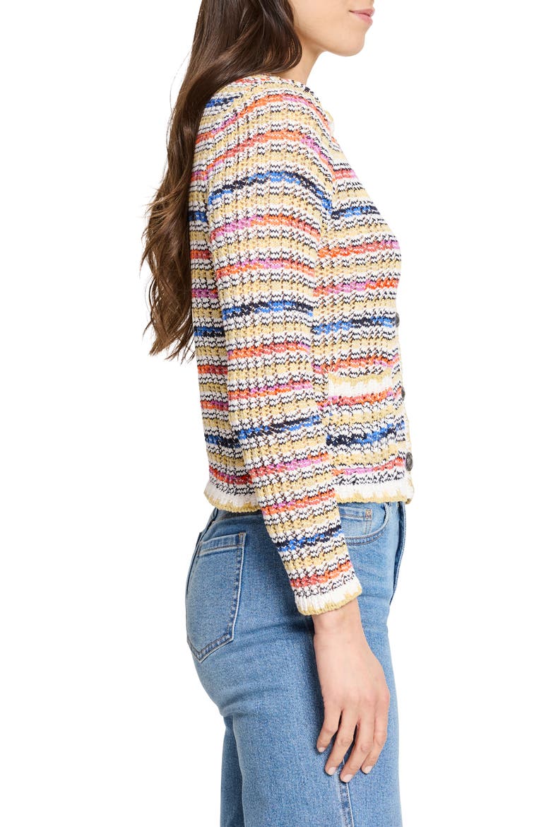 Coastal Knit Cardigan, Alternate, color, NEUTRAL MULTI