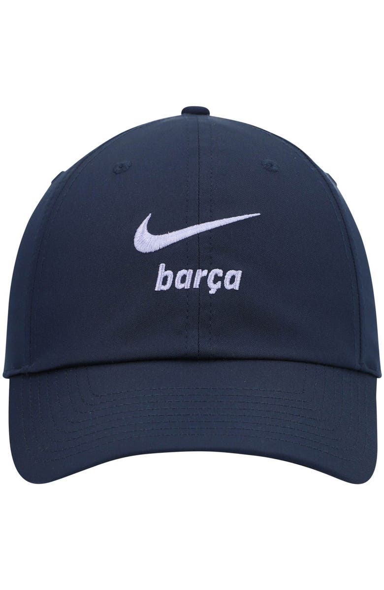 Nike Men's Nike Blue Barcelona Heritage86 Performance Adjustable Hat, Alternate, color, 