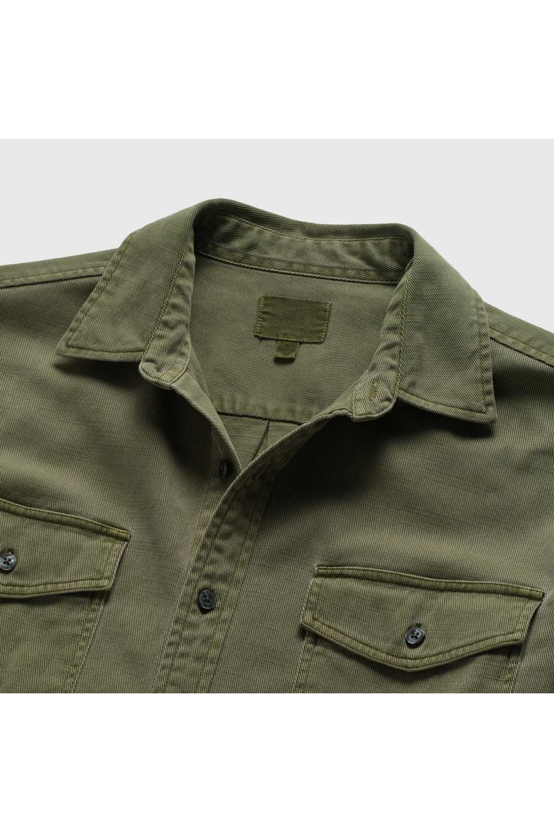 Jeb Tencel Shirt, Alternate, color, Deep Lichen Green