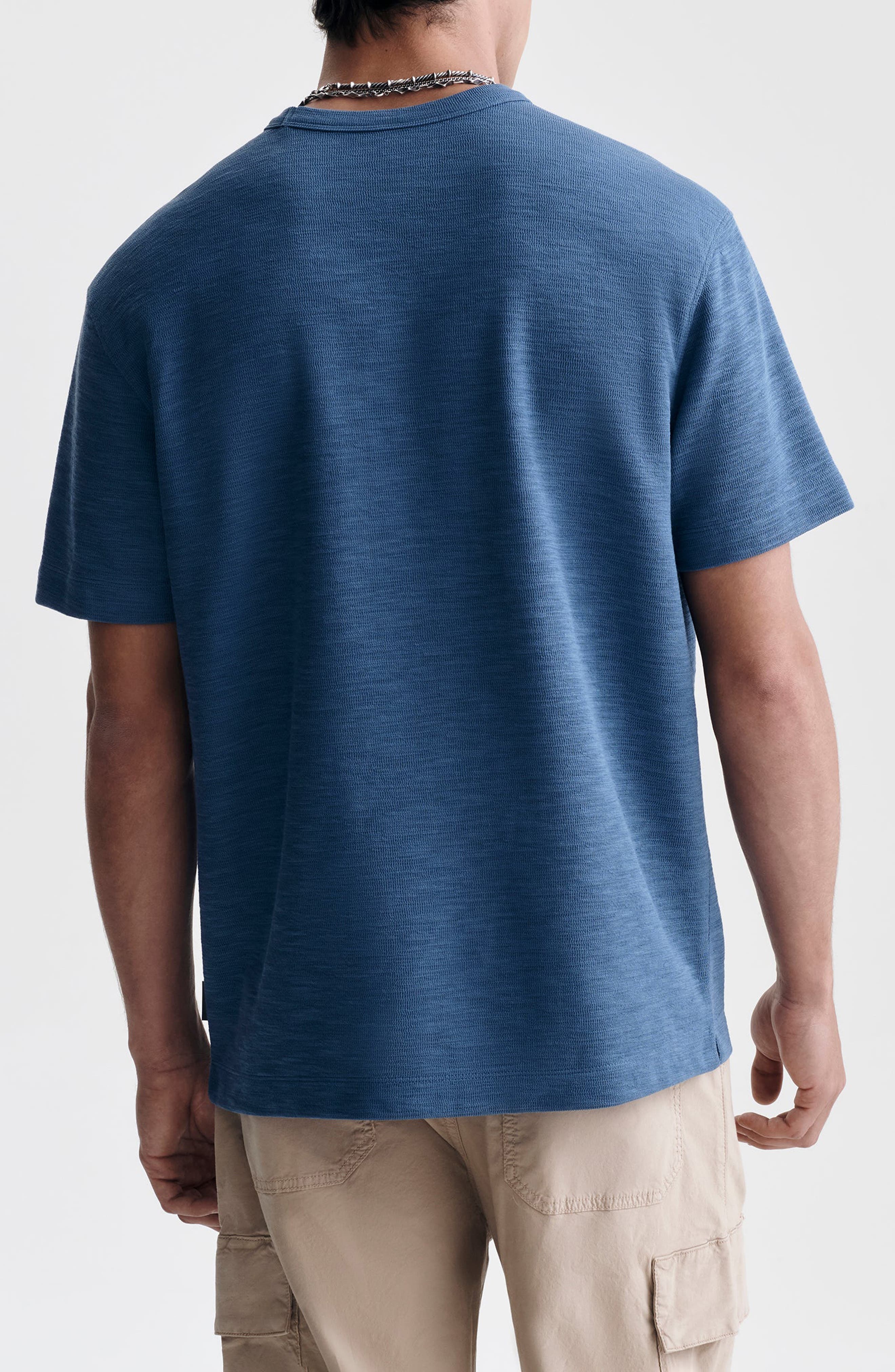 Texture Cotton T-Shirt - image 2