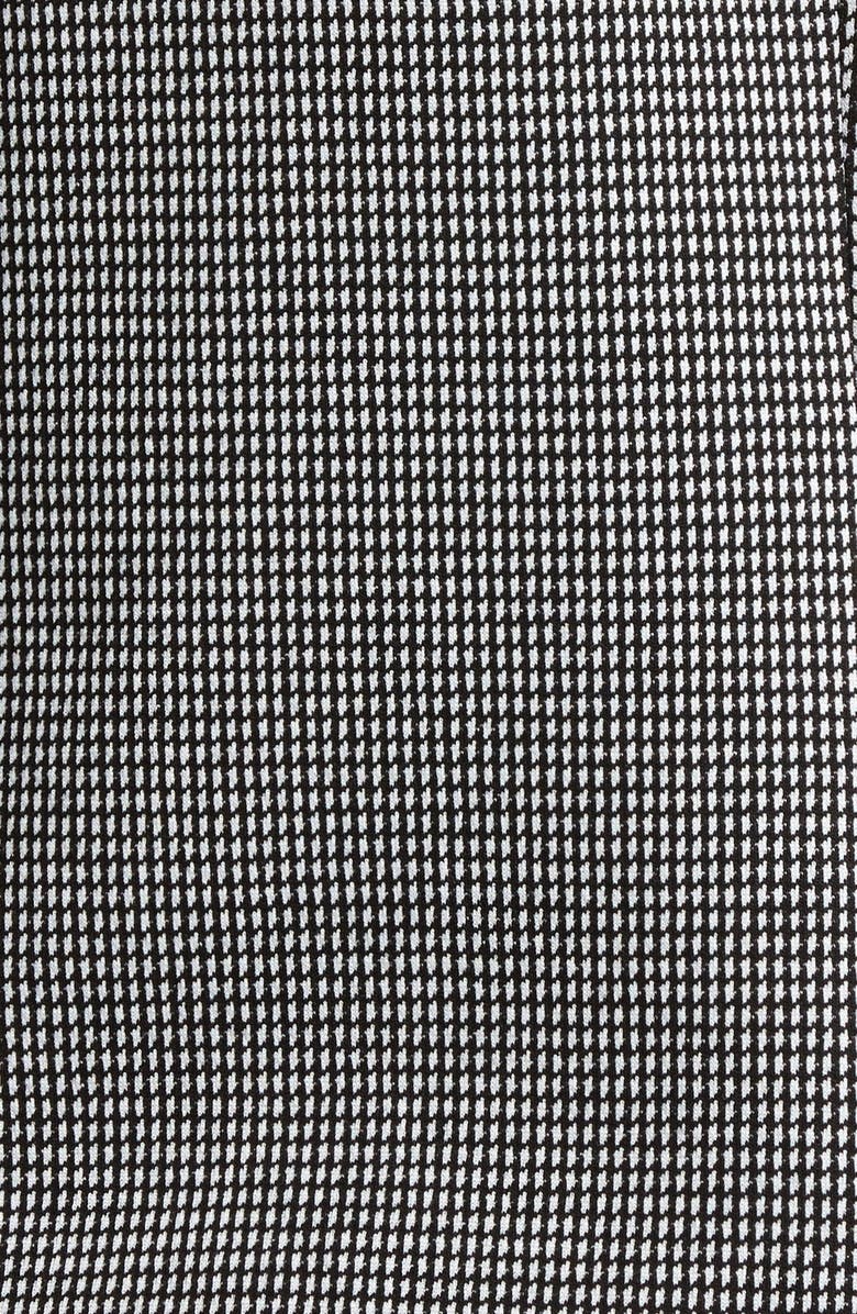 Liverpool Single Button Blazer, Alternate, color, Black/ White Mini Check