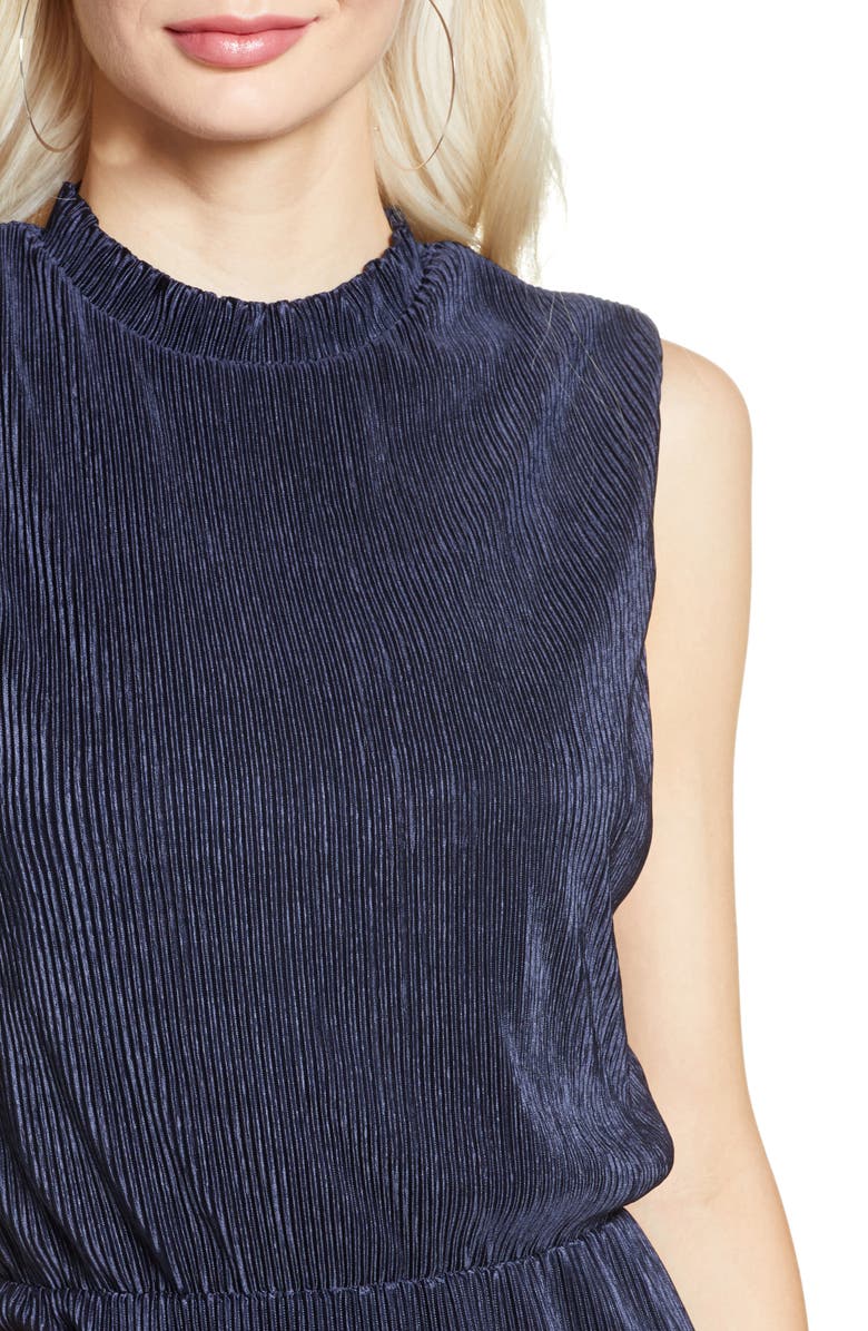 Charles Henry Sleeveless Midi Dress, Alternate, color, 