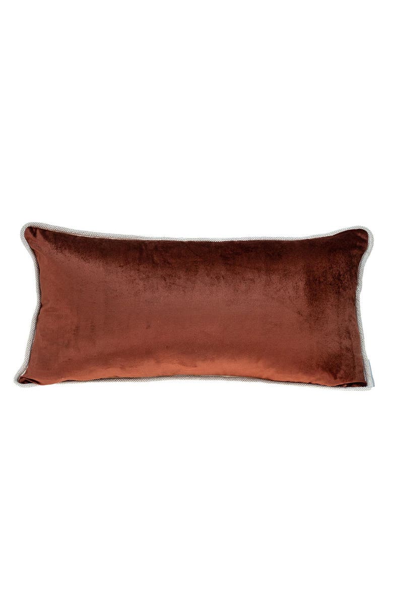 PARKLAND COLLECTION Maia Transitional Yellow Throw Pillow, Alternate, color, Yellow