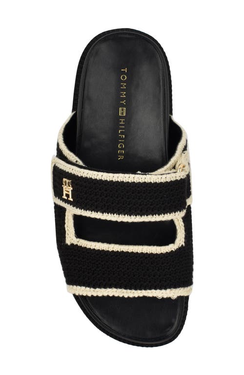 Tommy Hilfiger Landyn Sandal In Black