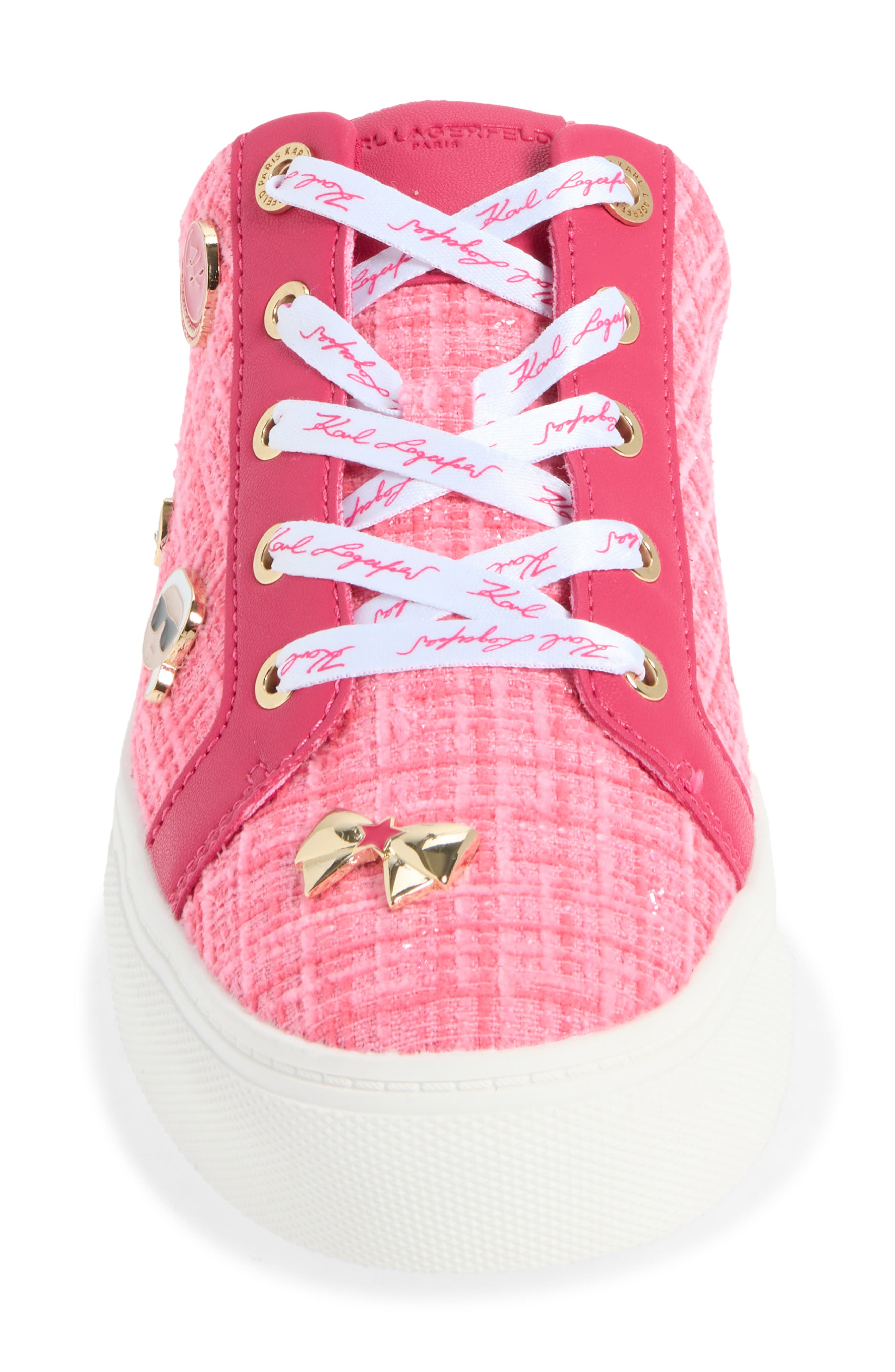 Cambria Macaron Sneaker Mule, Alternate, color, PINK/ HOT PINK