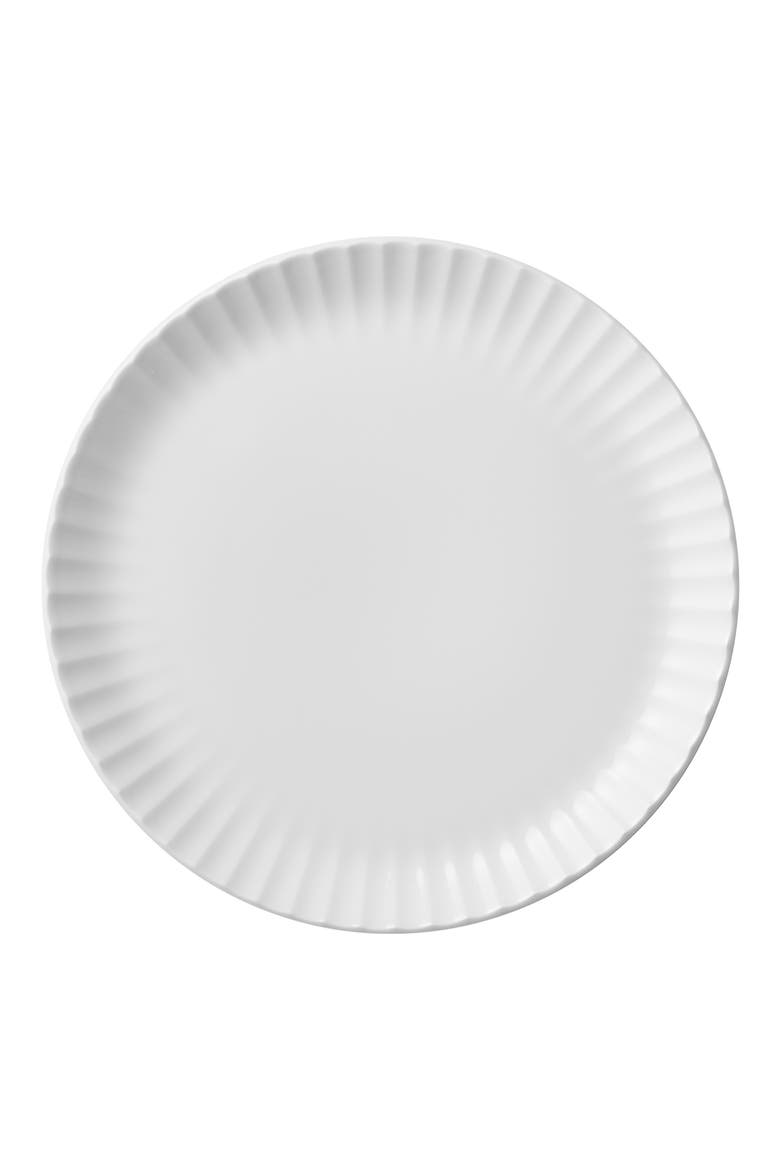 Bernadotte Stackable Dinner Plate, Main, color, WHITE