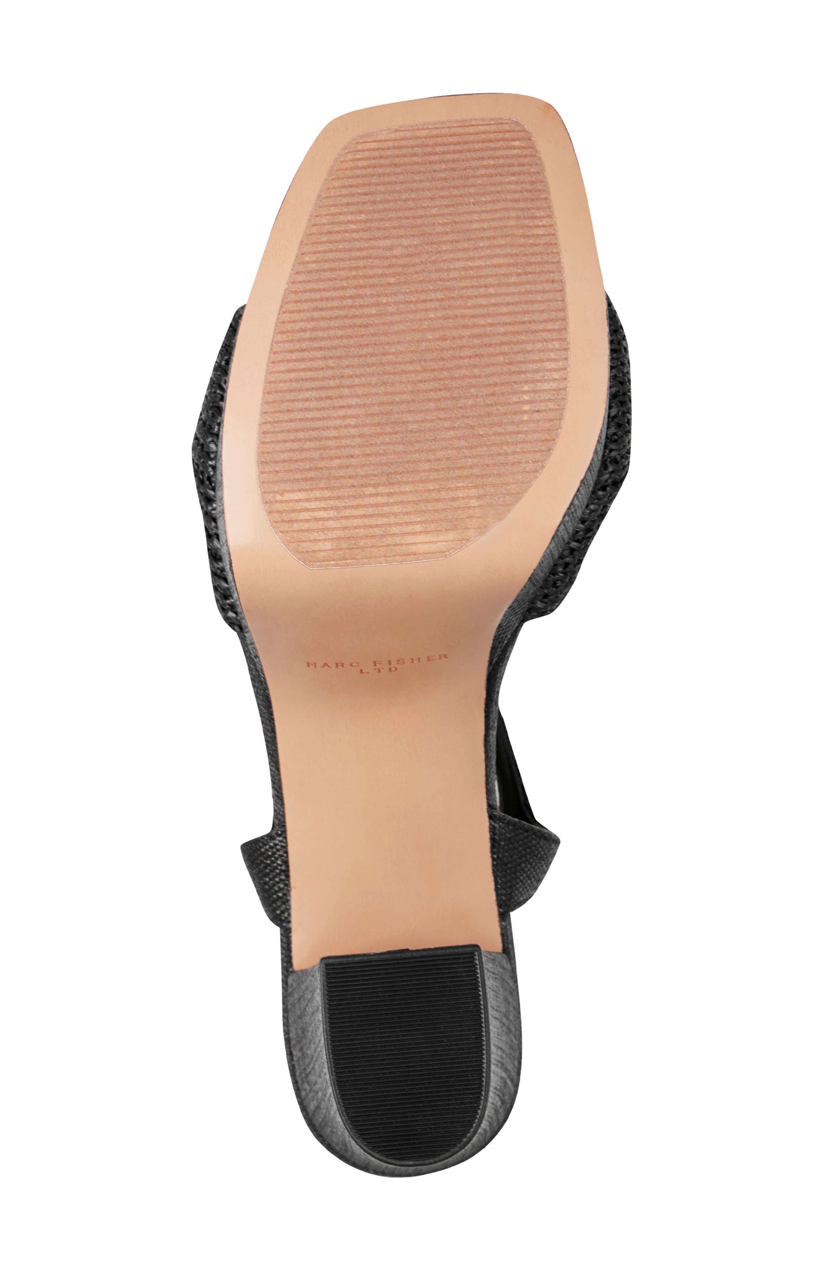 Marc Fisher LTD Candey Platform Sandal, Alternate, color, Black