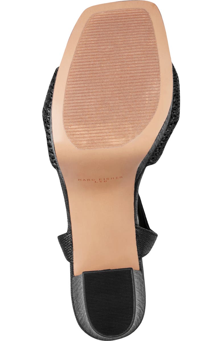 Marc Fisher LTD Candey Platform Sandal, Alternate, color, Black
