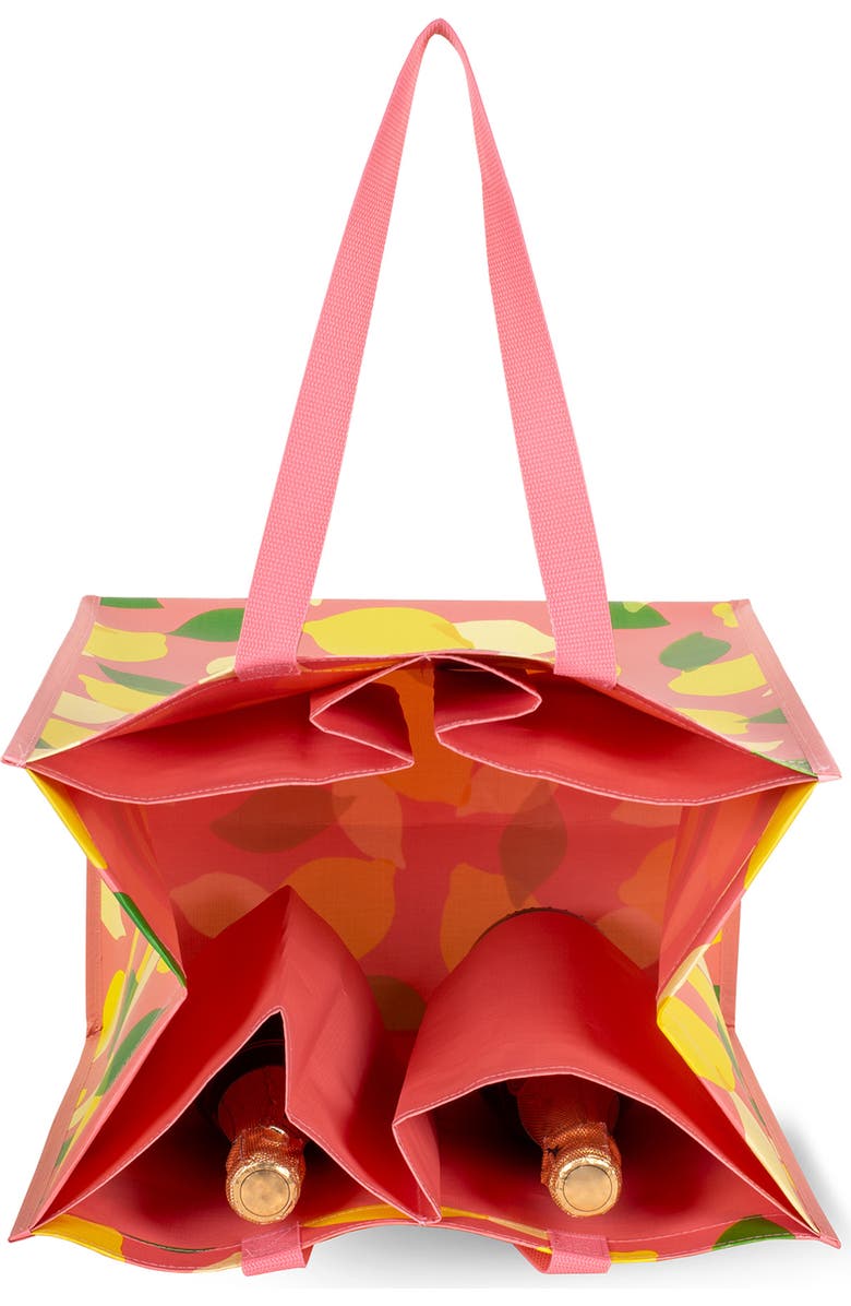 Kate Spade New York lemon toss grocery tote, Alternate, color,