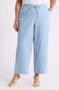 Jones New York Stripe Tie Waist Pants