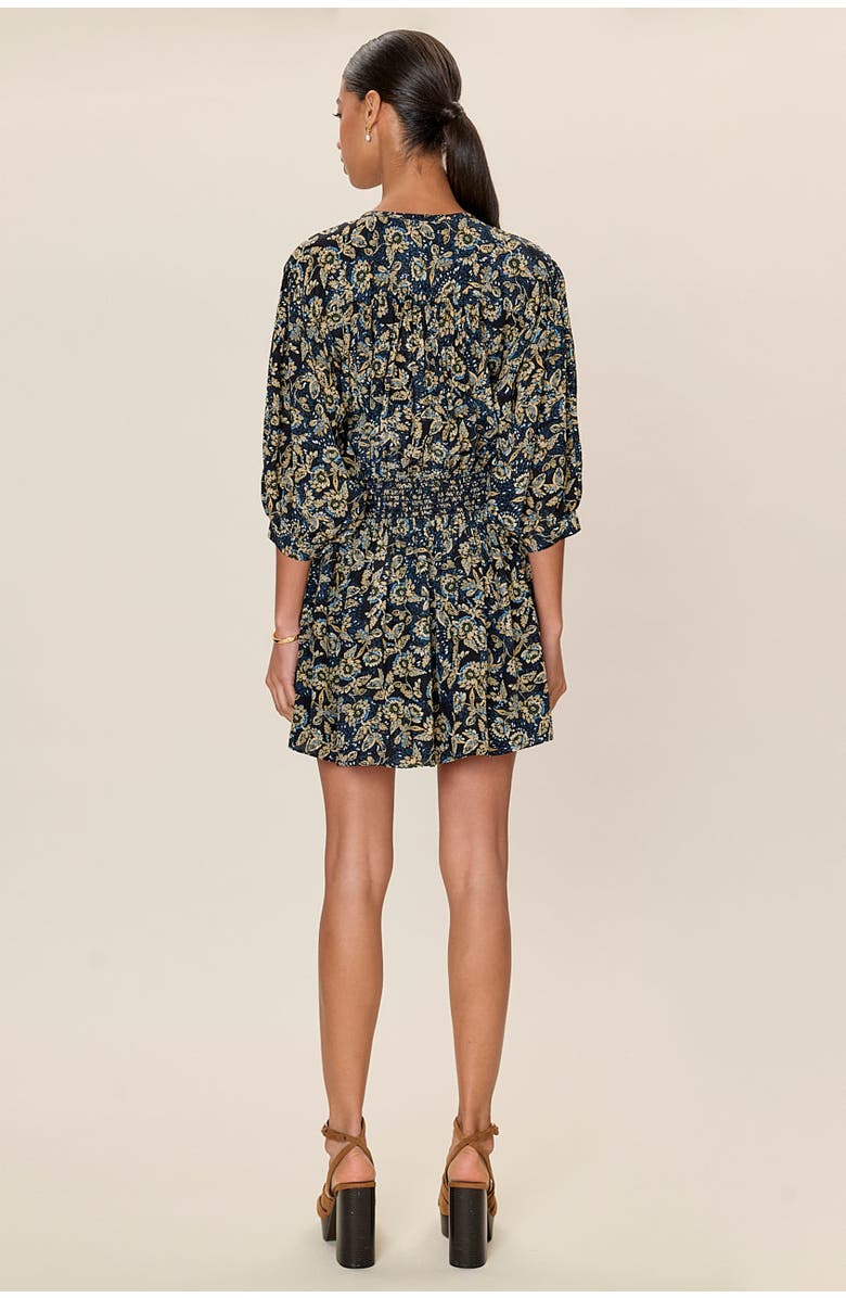 Rebecca Taylor Charlene Dress, Alternate, color, Navy Multi