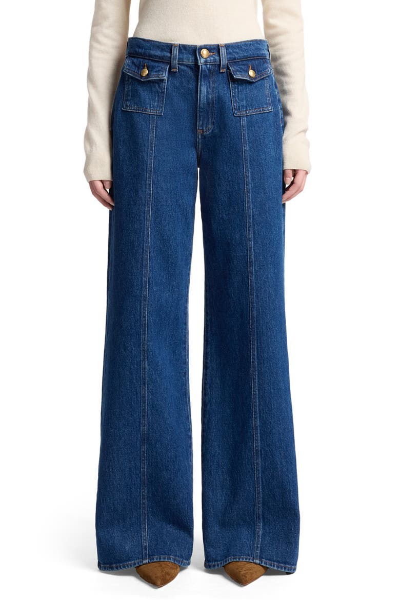 Lotta High Waist Wide Leg Jeans, Main, color, ARTIFACT