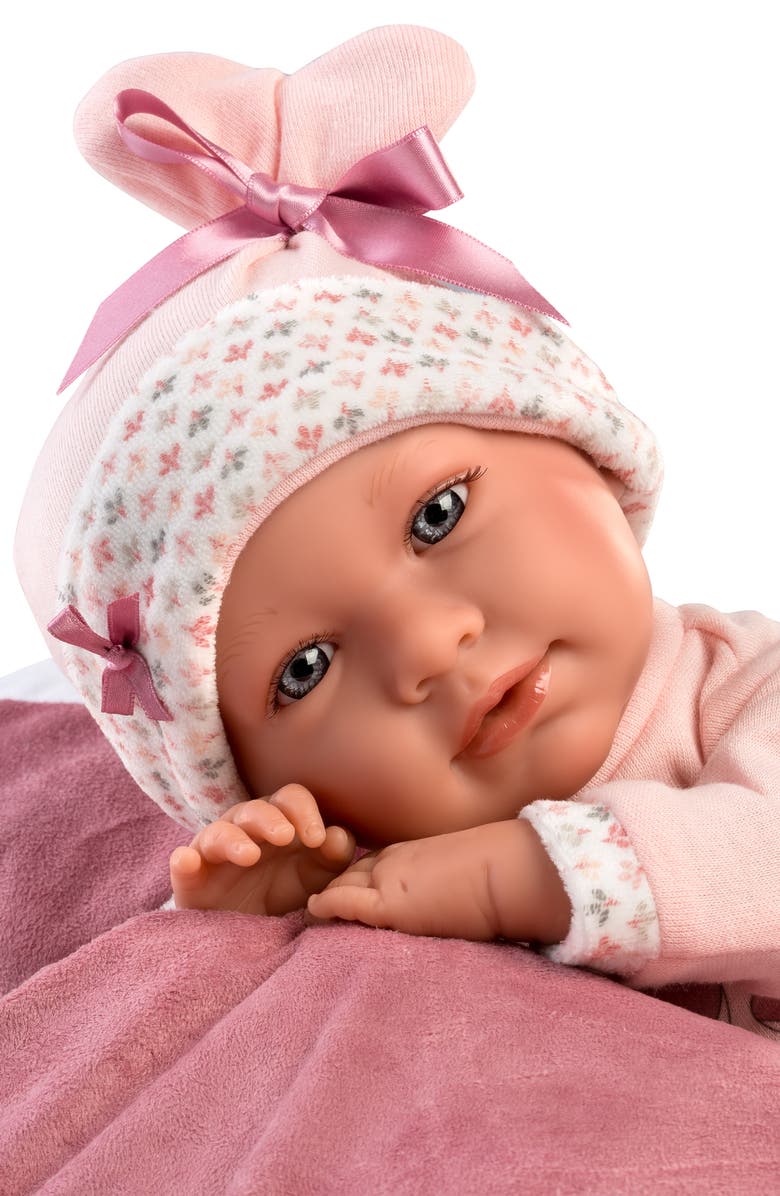 Llorens Selena 17" Crying Articulated Baby Doll, Alternate, color,