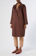 Marina Rinaldi Oche Double Breasted Wool Coat