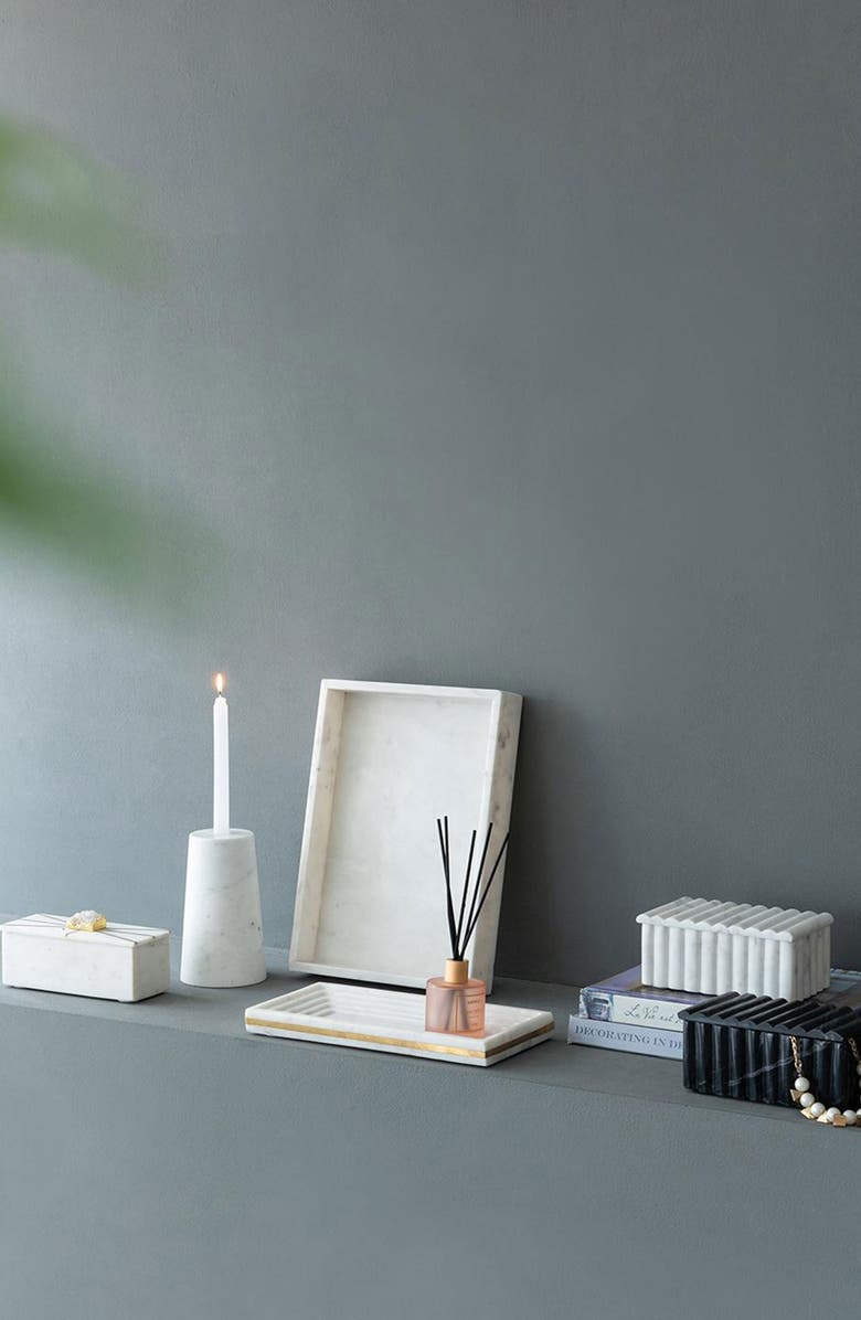 A & B Home Marble Tray, Alternate, color, 