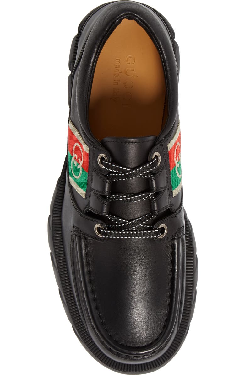 Gucci Romance Logo Derby, Alternate, color,