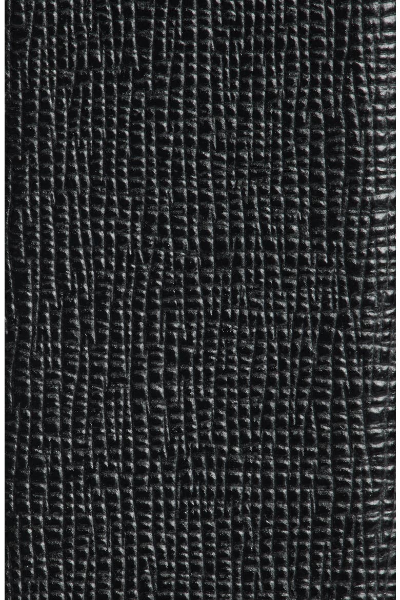 Clo Grained Leather Belt, Alternate, color, BLACK