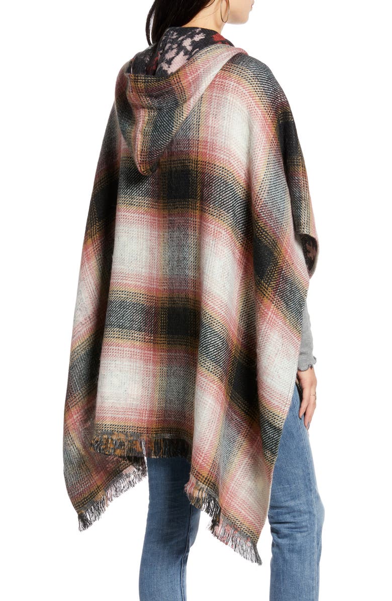 Treasure & Bond Reversible Ruana, Alternate, color, 