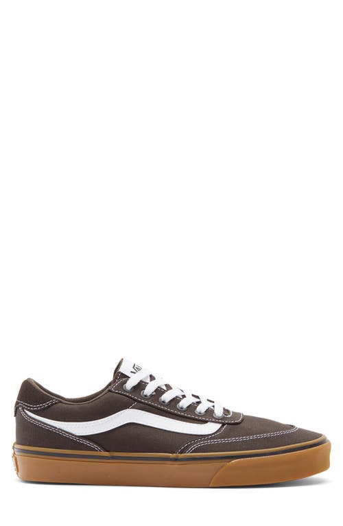 Vans Brooklyn Low Top Sneaker In Brown
