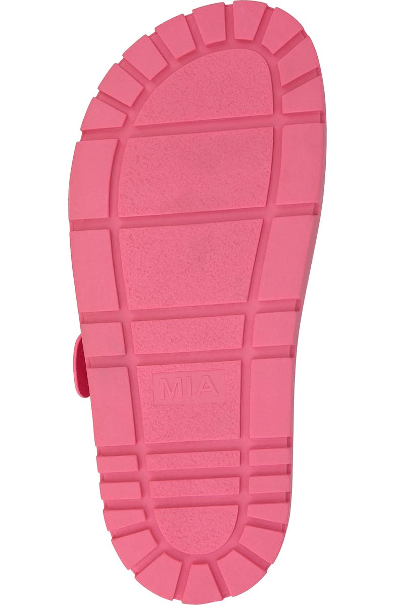 MIA Qianna Two Strap Sandal, Alternate, color, Hot Pink