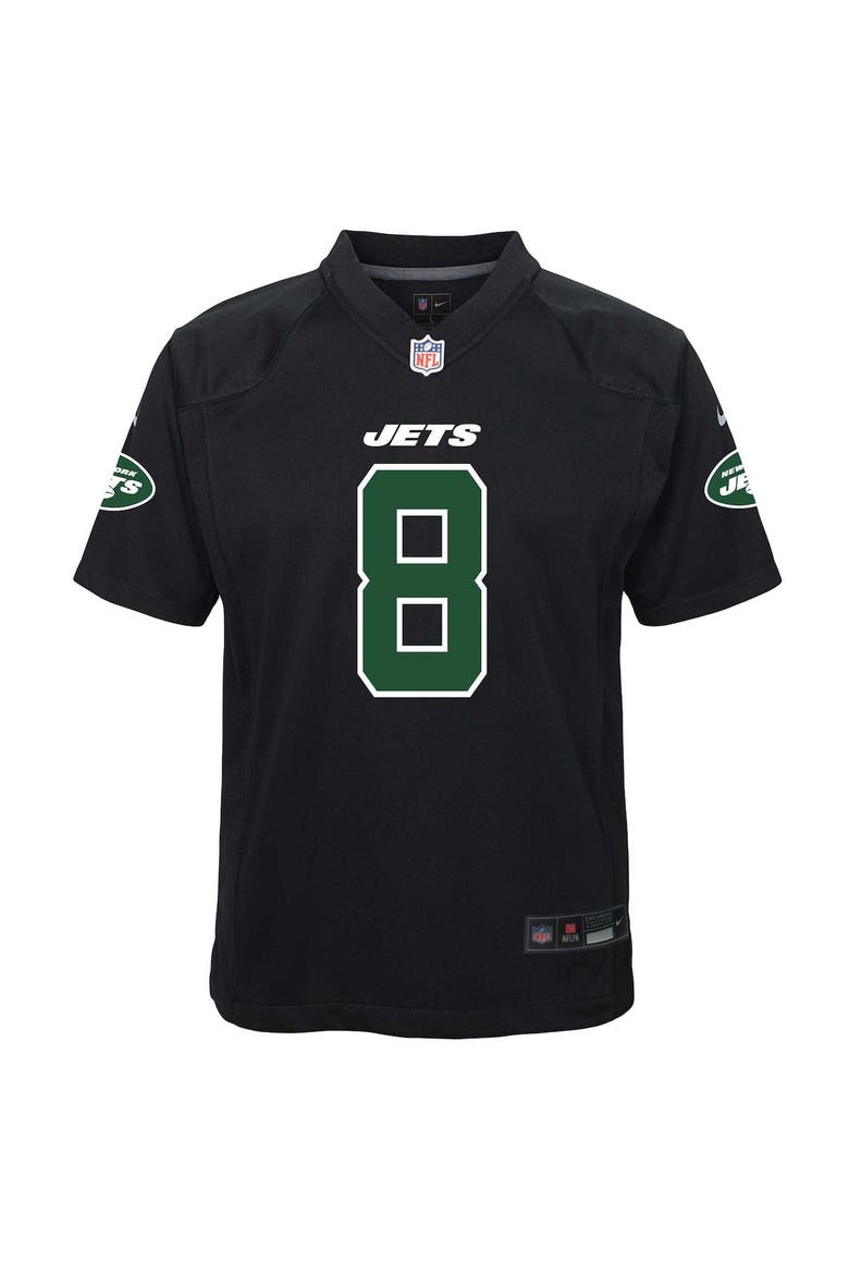Youth Nike Aaron Rodgers Black New York Jets Game Jersey, Alternate, color, Black